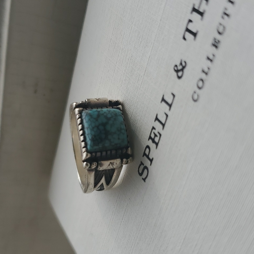 Spell turquoise ring size 6
